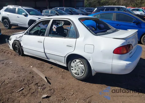 2002 Toyota Corolla S from USA, damaged, VIN 1NXBR12E32Z564276